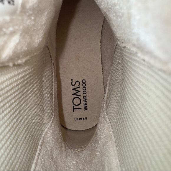 Toms Women's Rowan Water resistant Chelsea Boots in Light Sand Size 7.5 - Picture 10 of 11